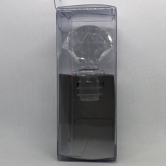 🍷 Prodyne Solid Crystal Clear Bottle Stopper For Wine Spirits Oil Vinegar 🍷NIB - Picture 4 of 4